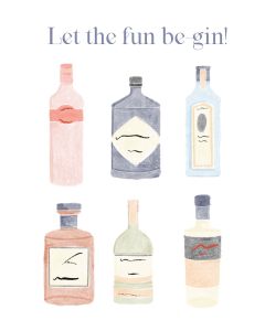 Card - Let the Fun Be-Gin by Studio Geneva