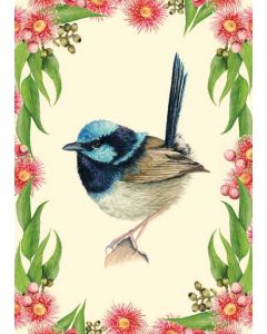 Card - Blue Bird by Katherine Appleby