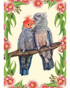 Card - Two Birds by Katherine Appleby
