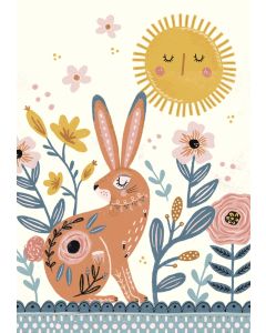 Card - Rabbit In The Sun by Kenzie Kae