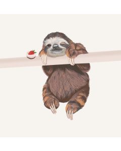 Card - Sloth & Cupcake by Alissa Levy
