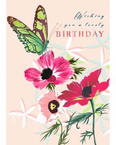 Card - Butterfly Birthday by Mira Paradies 