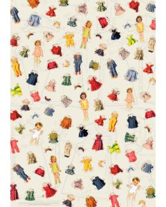 Wrapping Sheets - Dolls by Nuovo Group