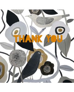 Card - Thank you by Prue Pittock
