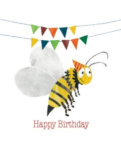 Card - Happy Birthday Bee by Ruth Waters