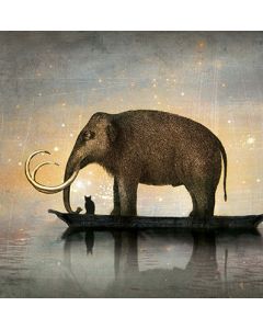 Card - Cat & Elephant by Catrin