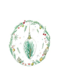 Card - Christmas Cards - 60mm x 100mm (9 Assorted)