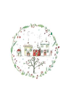 Card - Christmas Cards - 60mm x 100mm (9 Assorted)