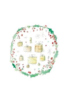 Card - Christmas Cards - 60mm x 100mm (9 Assorted)