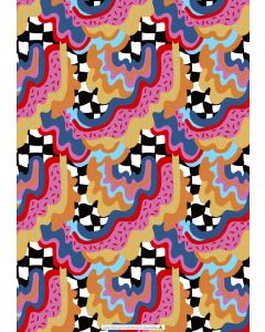 Wrapping Sheets -  Lolly Mountain by Bronwyn Seedeen 