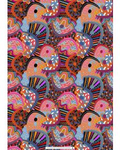 Wrapping Sheets - Fermata by Bronwyn Seedeen 