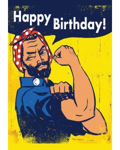 Card - Happy Birthday Muscles by Chrisillo