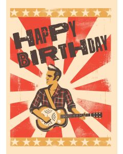 Card - Happy Birthday Elvis by Chrisillo