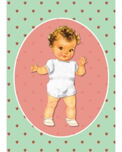 Card - Dress Me Dolls - 125mm x 175mm