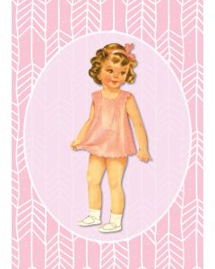 Card - Dress Me Dolls - 125mm x 175mm