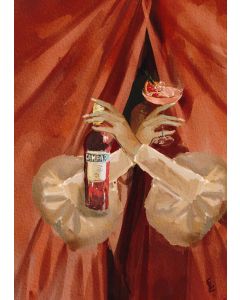 Card - Campari Hour by Ekaterina Zagorska
