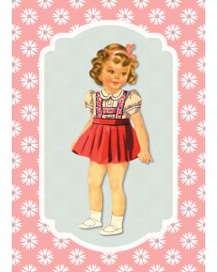 Card - Vintage Dolls - 125mm x 175mm