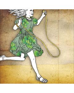 Card - Gretel Girl - 140mm x 140mm