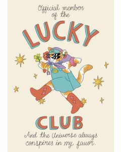 Card - The Universe Always Conspires in My Favor by Little Eyes Alien