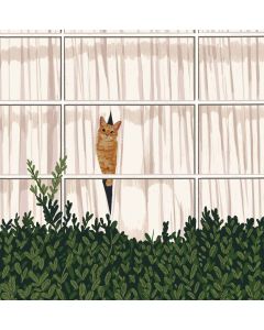 Card - Cat in a Window by Alissa Levy
