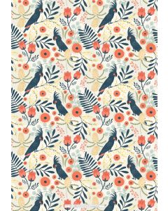 Wrapping Sheets - Red-Tailed Cockatoo by Mel Armstrong