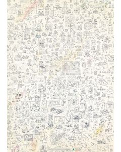 Wrapping Sheets - Doodles Suburbia by Shaun Tan