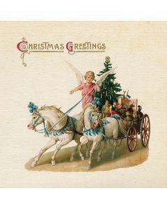 Card - Vintage Christmas - 140mm x 140mm